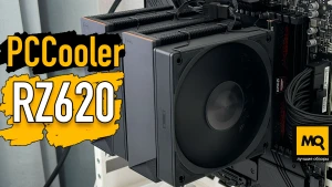 Тихий и эффективный двухсекционный кулер. Обзор и тесты PCCooler RZ620