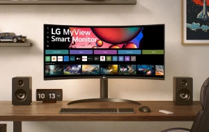 Представлен изогнутый смарт-монитор LG MyView 34SR65QC