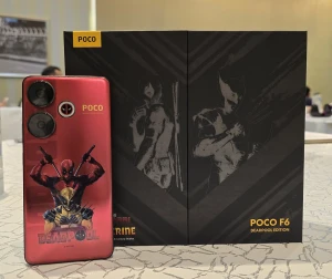 Смартфон POCO F6 Deadpool Edition засветился на фото