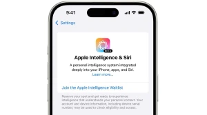 Apple Intelligence не будет работать в ЕС и Китае