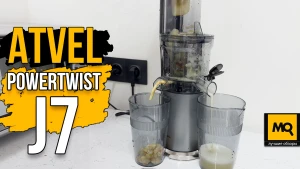 Вертикальная шнековая соковыжималка. Обзор ATVEL PowerTwist J7