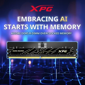 Представлена оперативная память XPG AICORE DDR5 R-DIMM для рабочих станций