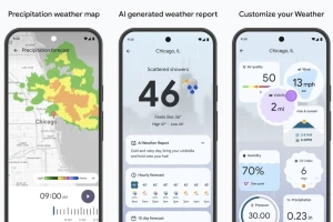 Google выпустила приложение Weather на старых смартфонах Pixel