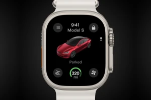 Часы Apple Watch теперь могут заменить ключи от Tesla