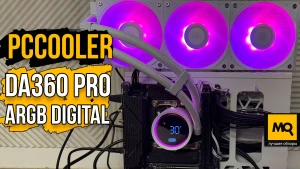 Жидкостное охлаждение с экраном. Обзор и тесты PCCooler DA360 Pro ARGB Digital