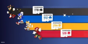 Samsung выпустила карты памяти в стиле Соника