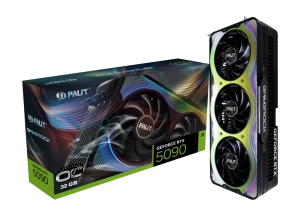 Представлены видеокарты Palit GeForce RTX 5090, RTX 5080, RTX 5070 Ti и RTX 5070