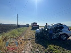 Водитель Ниссана погиб в аварии с фурой Магнита