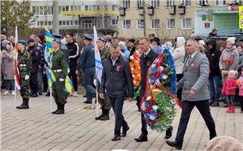 Сотрудники Богучанской ГЭС отметили День Победы