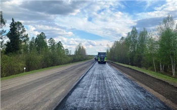 Начался ремонт трассы Красноярск  Енисейск