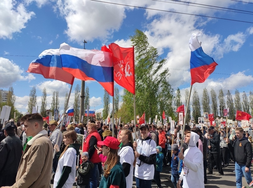 В Курске отмечают праздник весны и труда