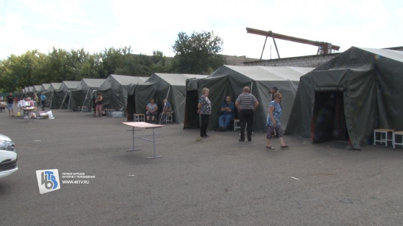 Жители приграничья эвакуировались через реку и добрались до ПВР в Курске