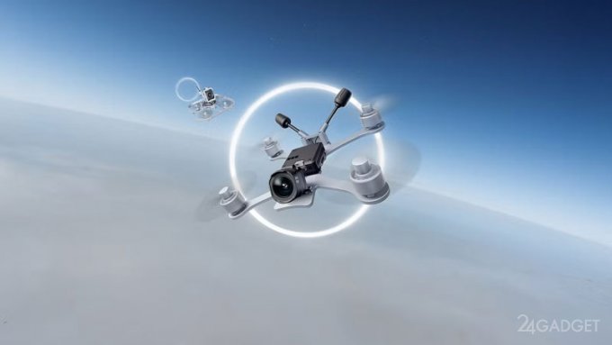 DJI представила сверхлёгкие экшен-камеры O4 Air для дронов  трансляция видео в 4K на расстояние до 15 км с задержкой 15 мс (2 фото  видео)