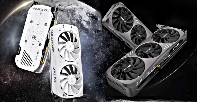 Zotac представила видеокарты GeForce RTX 4070 и RTX 4060 Ti в версиях Nebulae, Vespera и Moon