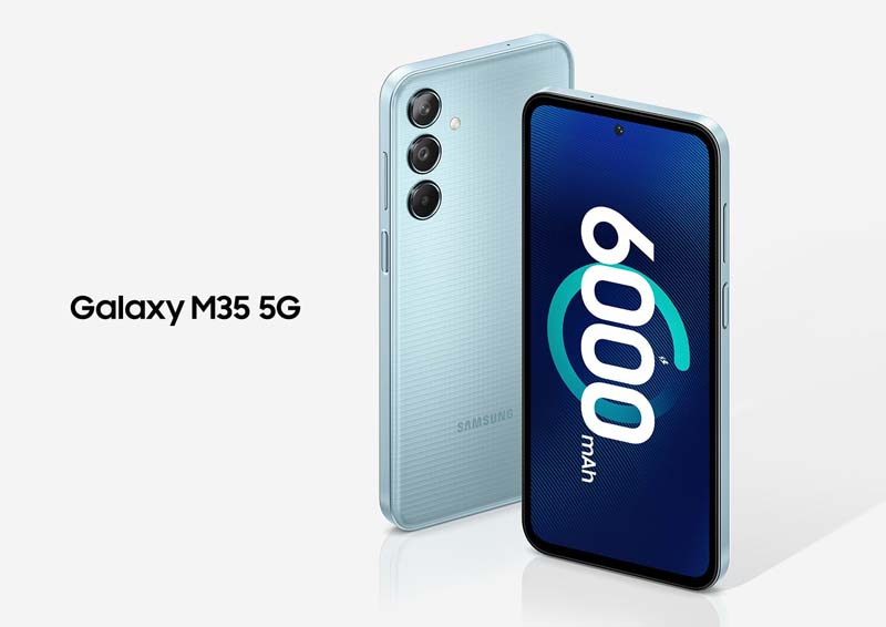 Samsung представила смартфон Galaxy M35 5G с чипом Exynos 1380 и батареей на 6000 мАч за $525