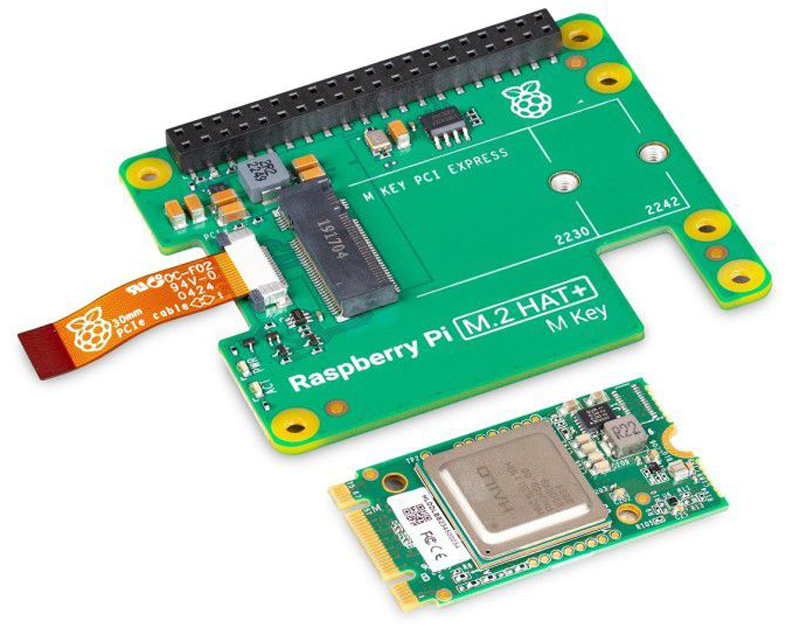 Комплект Raspberry Pi AI Kit с ИИ-ускорителем Hailo расширит возможности Raspberry Pi 5