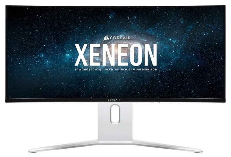 Corsair представила геймерский монитор Xeneon 34WQHD240-C  34 дюйма, QD-OLED и 240 Гц