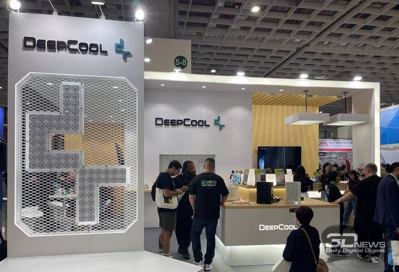 Репортаж со стенда DeepCool на выставке Computex 2024: кулеры, корпуса и Пиксели