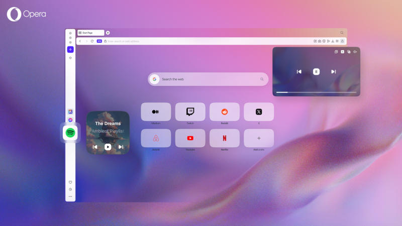 Opera выпустила предварительную версию браузера One R2 с разделением экрана, ИИ-функциями и другими новшествами