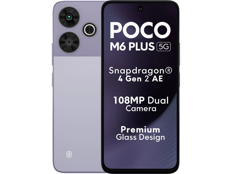 Представлен Poco M6 Plus за $160  Snapdragon 4 Gen 2 AE, камера 108 Мп и 120-Гц экран