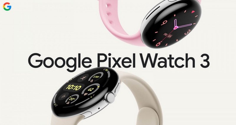 Google представила смарт-часы Pixel Watch 3 в двух размерах 41 и 45 мм, но со старым дизайном