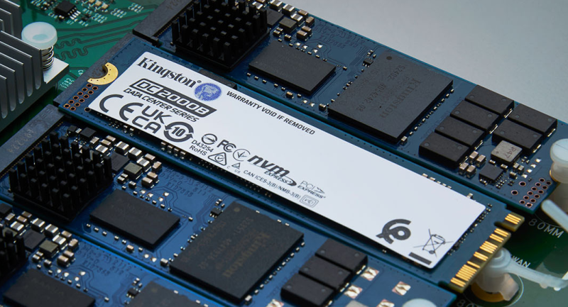 Kingston представила серверные загрузочные SSD серии DC2000B с интерфейсом PCIe 4.0