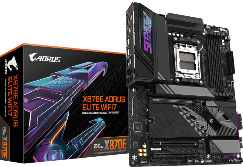 Gigabyte представила материнскую плату X870 AORUS Elite WIFI7