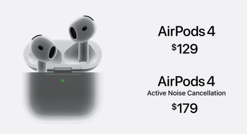 Apple не положила зарядный кабель в комплект AirPods 4