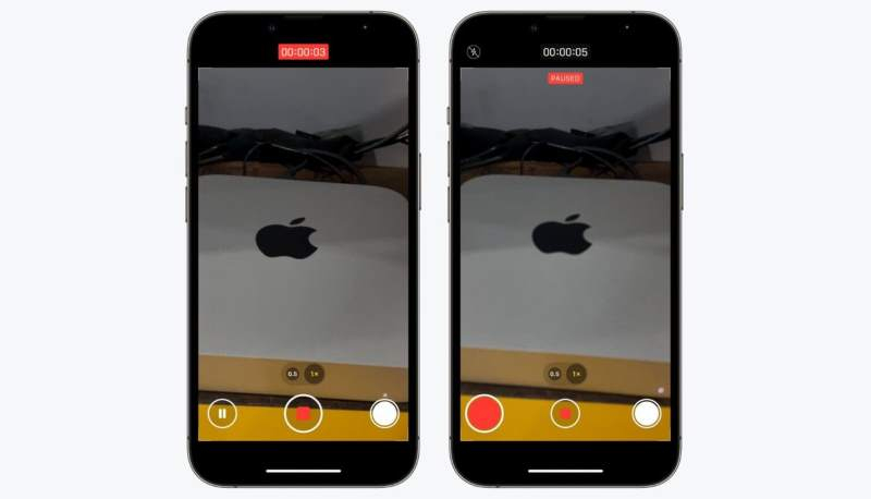 iPhone наконец научатся ставить запись видео на паузу