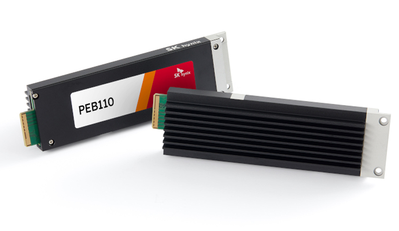 SK hynix анонсировала быстрые SSD PEB110 в формате E1.S с интерфейсом PCIe 5.0 и памятью 4D NAND