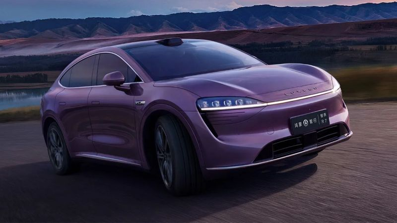 Ответ Huawei на Tesla Model Y  представлен купеобразный кроссовер Luxeed R7