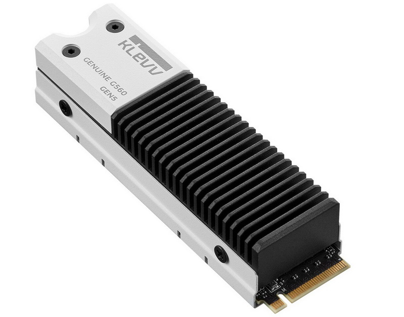 Klevv представила SSD Genuine G560 PCIe 5.0 со скоростью до 14 000 Мбайт/с и CRAS C715 стандарта PCIe 3.0