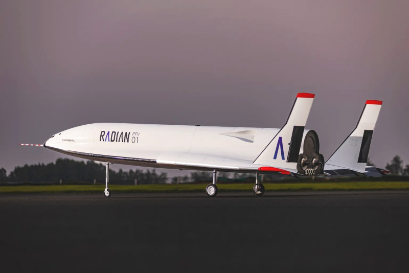 Radian Aerospace успешно завершила наземные испытания прототипа космического самолёта