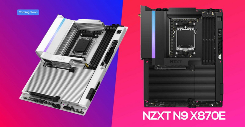 NZXT анонсировала материнскую плату N9 X870E для Ryzen 9000, но выйдет она нескоро