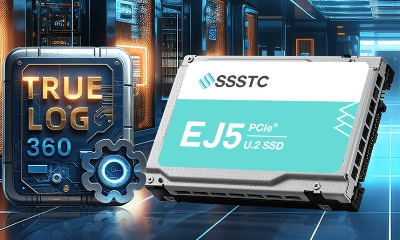 SSSTC выпустила SSD EJ5 с интерфейсом PCIe 5.0 и вместимостью до 15,36 Тбайт