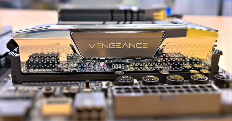 Corsair готовит модули памяти Vengeance CUDIMM DDR5 со скоростью до 10 000 МТ/с