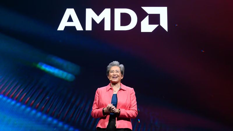 Хороший квартальный отчёт AMD разочаровал инвесторов умеренным прогнозом, акции просели в цене на 7,6 %