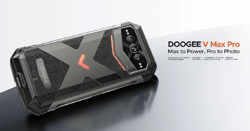 Анонсирован защищённый смартфон Doogee V Max Pro с Dimensity 7050 и батареей на 22 000 мАч