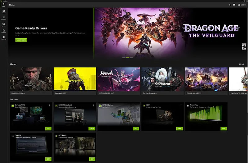 Nvidia App вышло из беты и вскоре полностью заменит GeForce Experience