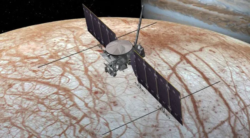 Зонд Europa Clipper для поиска океана около Юпитера выдвинул длинные антенны и расправил солнечные панели