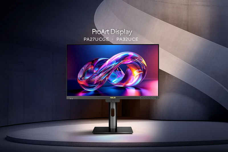 Asus представила 4K-мониторы ProArt Display PA32UCE и PA27UCGE для профессионалов с автоматической естественной цветопередачи