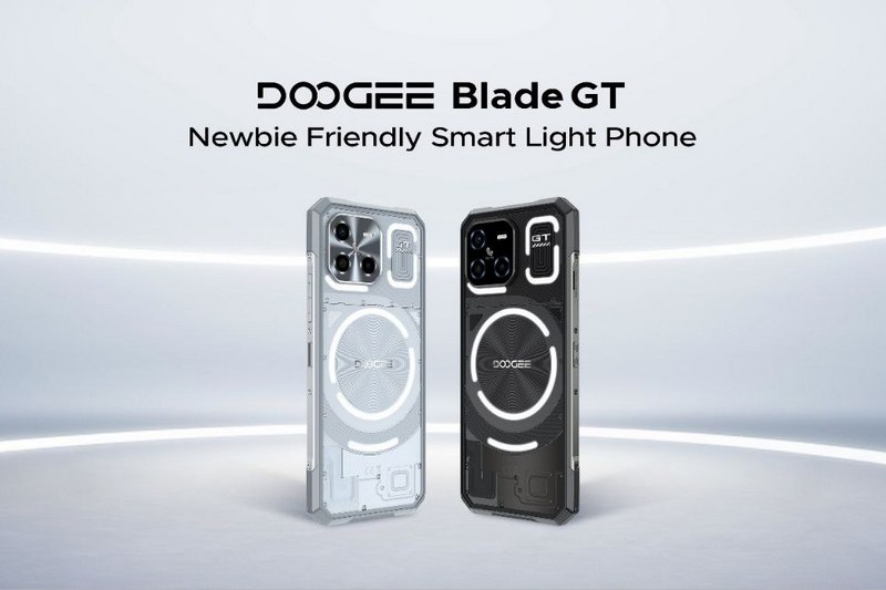 Doogee выпустила прочный смартфон Blade GT с яркой и необычной подсветкой