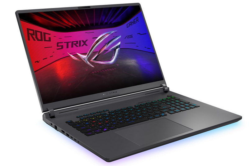 Asus представила игровые ноутбуки ROG Strix G16 и G18 с графикой GeForce RTX 5000 и новейшими чипами Intel и AMD