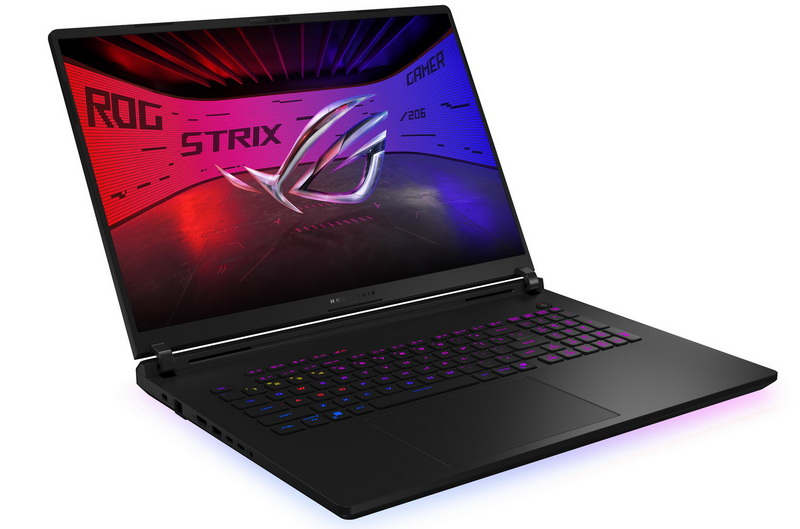 Asus представила мощные игровые ноутбуки ROG Strix Scar 16 и 18 с GeForce RTX 5090 и Intel Arrow Lake-HX