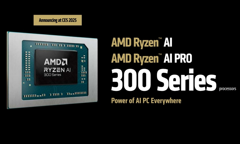 AMD представила мобильные чипы Ryzen AI 300 и новые-старые Ryzen 200 для недорогих ноутбуков