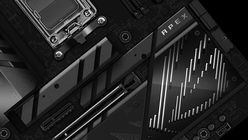 Asus представила оверклокерскую плату ROG Crosshair X870E Apex — это первая плата Apex для Ryzen