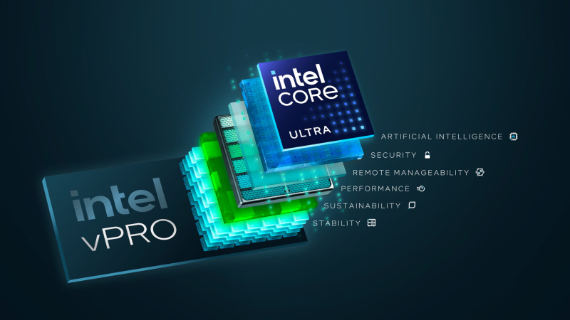 Процессоры Lunar Lake получили обновлённую платформу Intel vPro