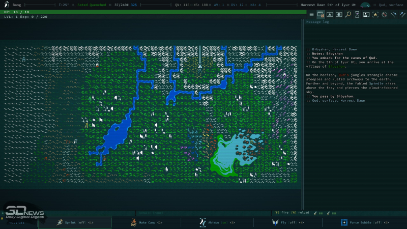 Новая статья: Caves of Qud  пещеры превозмогания. Рецензия