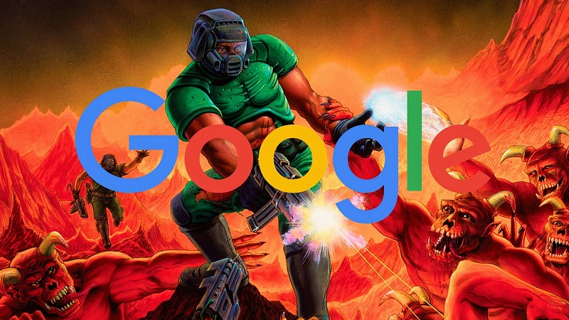 Программист сыграл в классическую Doom внутри поисковой строки Google