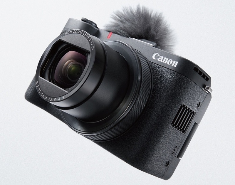 Canon представила компактную камеру PowerShot V1 с вентилятором для длительной съёмки в 4K